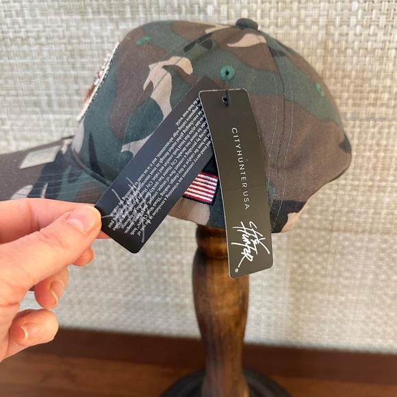 🌟2xHP🌟USMC Camo Embroidered Marine Logo Adjustable Baseball Cap Unisex - Picture 5 of 12